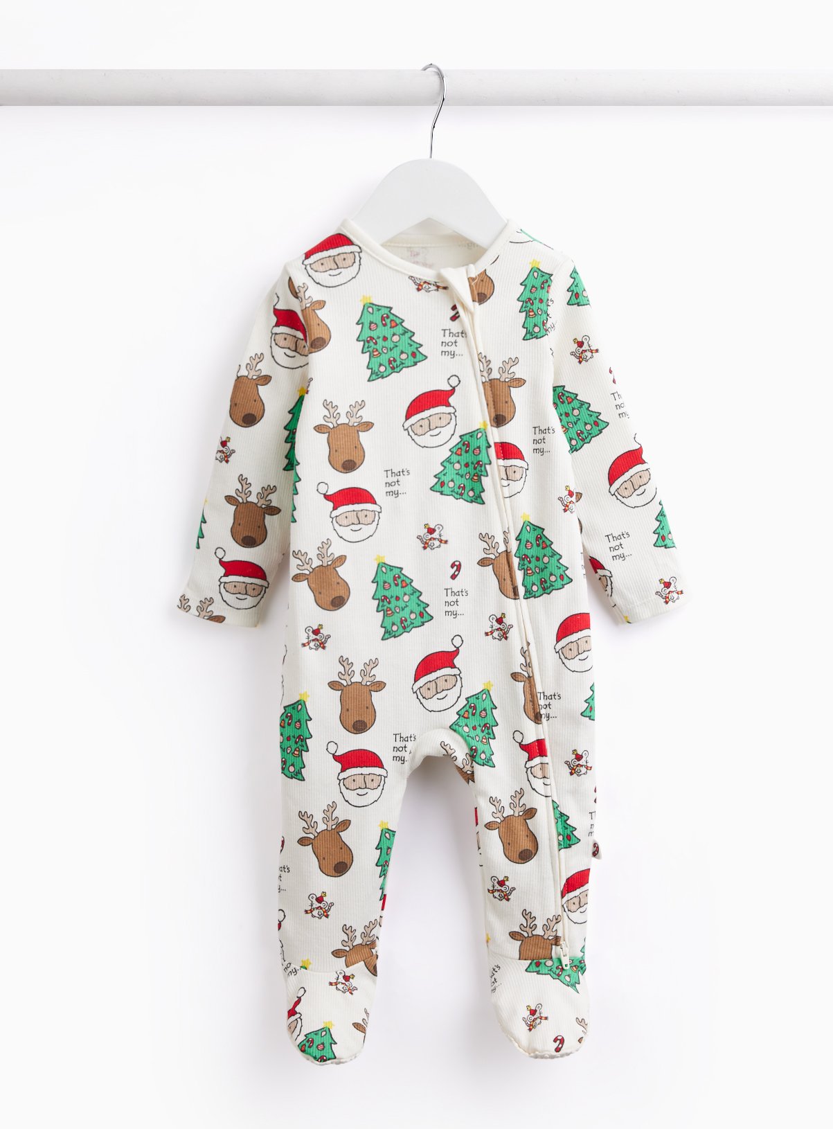 Green Merry Vibes Only Christmas Sweatshirt 3-6 months - Image 1 thumbnail
